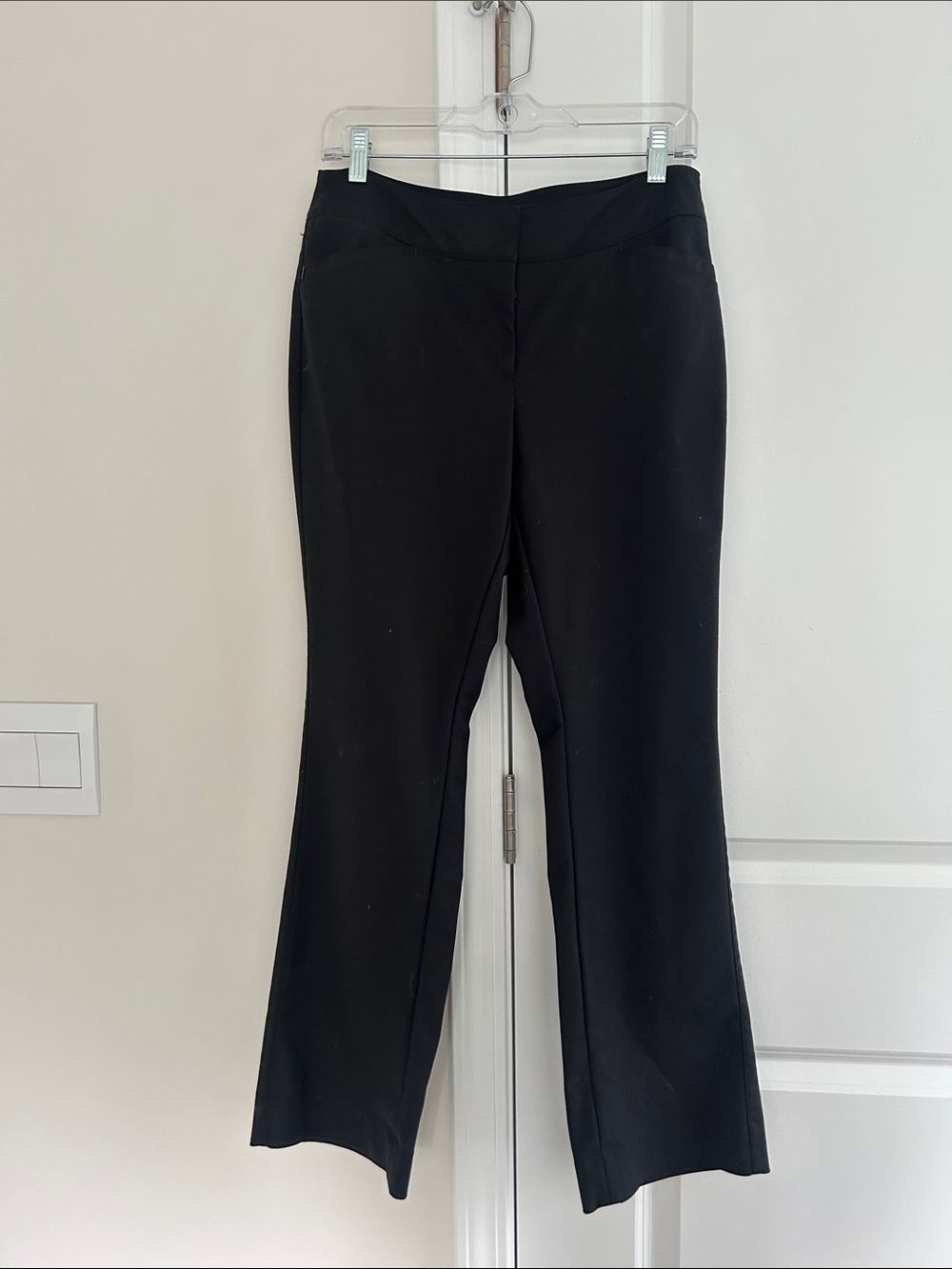 White House Black Market Black Women's Tailored Stretch Bootcut Pants